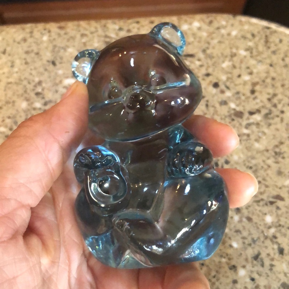 Fenton Glass Bear